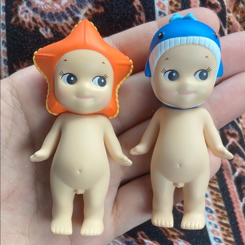 Authentic Sonny Angels Marine Series Starfish And Whale
